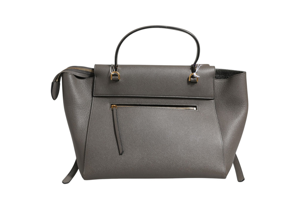 Celine Nano Belt Bag in Grained Calfskin Grey