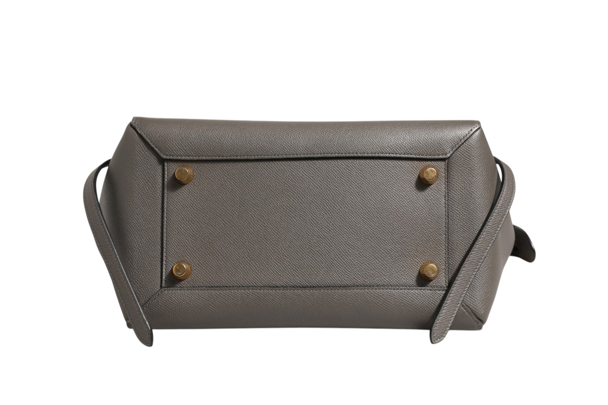 Celine Nano Belt Bag in Grained Calfskin Grey