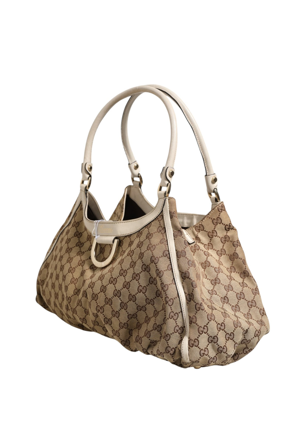 Gucci Canvas Abbey D Ring Shoulder Bag