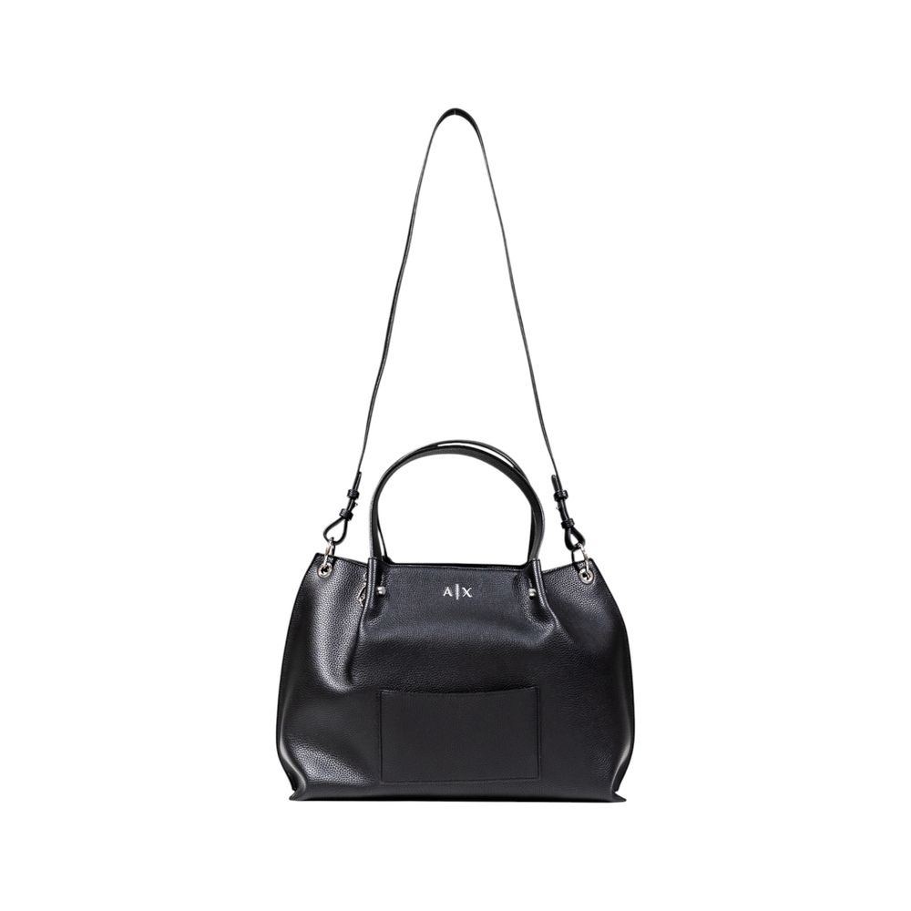 Armani Exchange Black Polyester Handbag