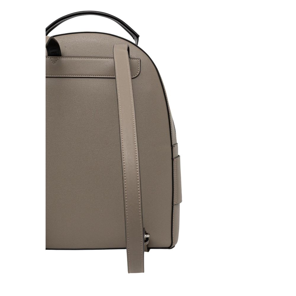 Armani Exchange Beige Polyethylene Backpack