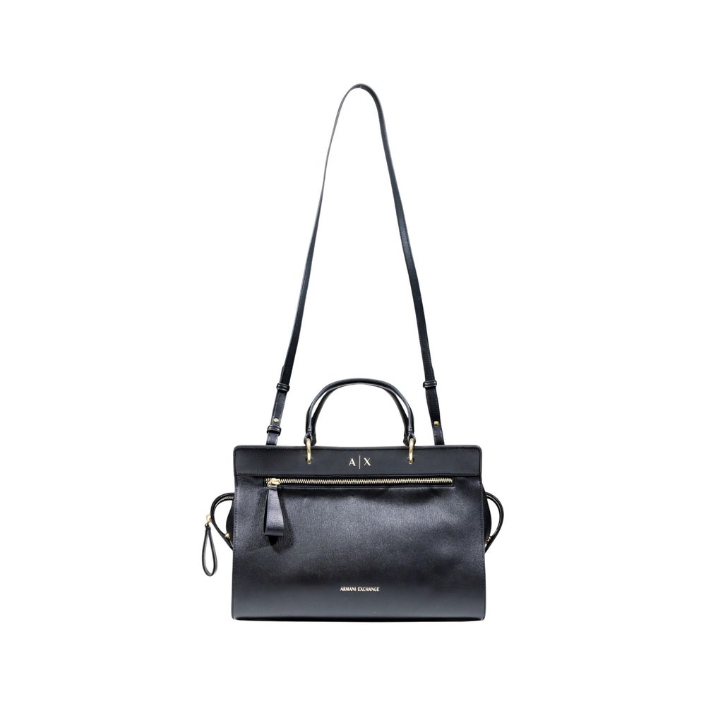 Armani Exchange Black Polyester Handbag
