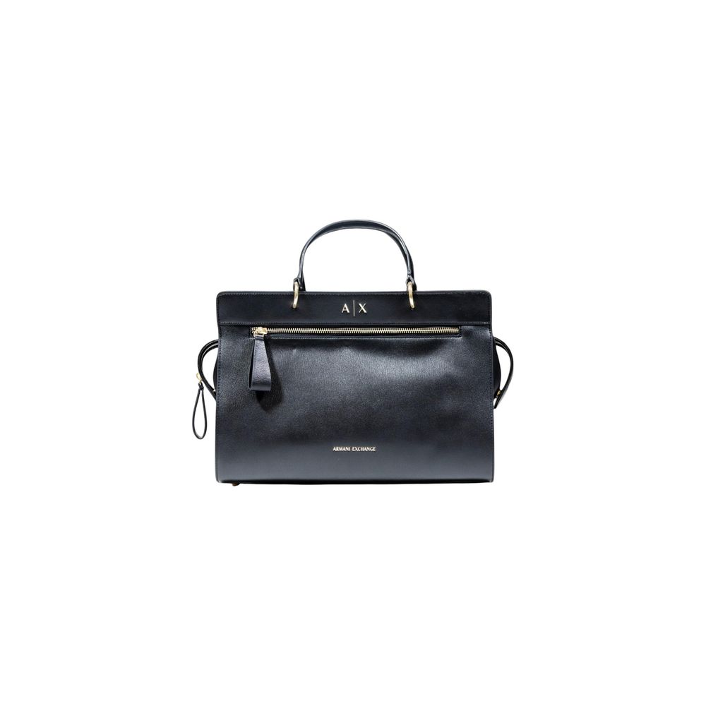 Armani Exchange Black Polyester Handbag