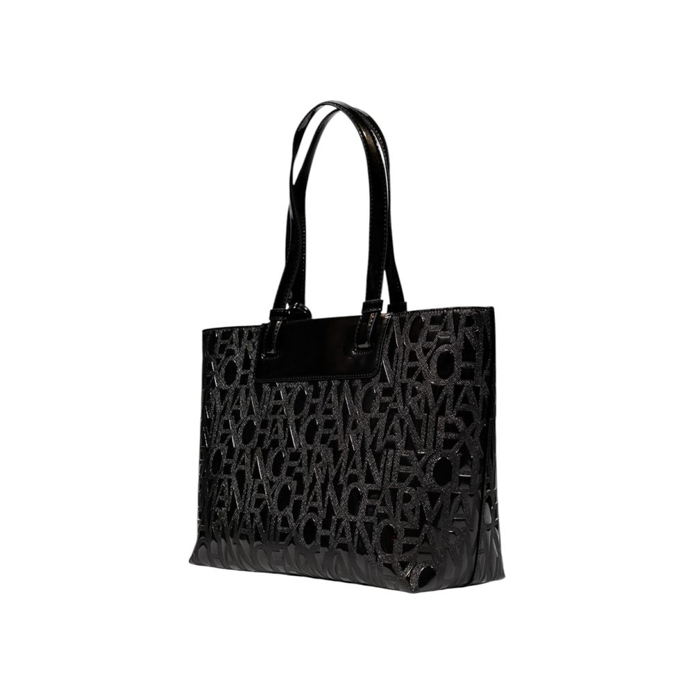 Armani Exchange Black Polyester Handbag