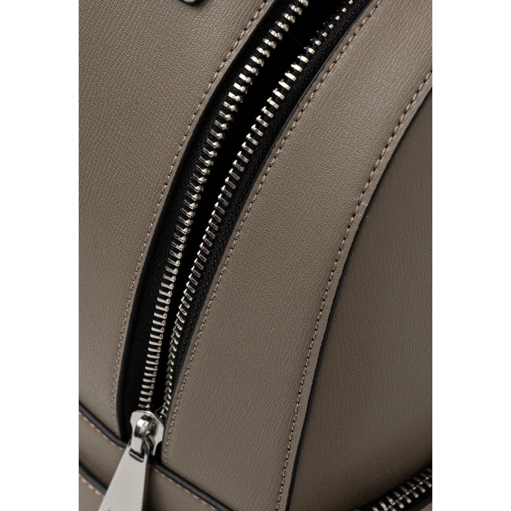 Armani Exchange Beige Polyethylene Backpack