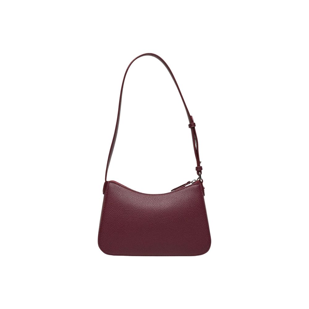 Armani Exchange Bordeaux Polyester Handbag