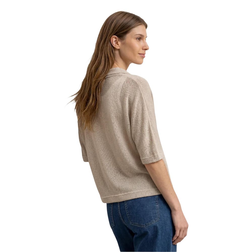 Street One Gray Polyester Cardigan