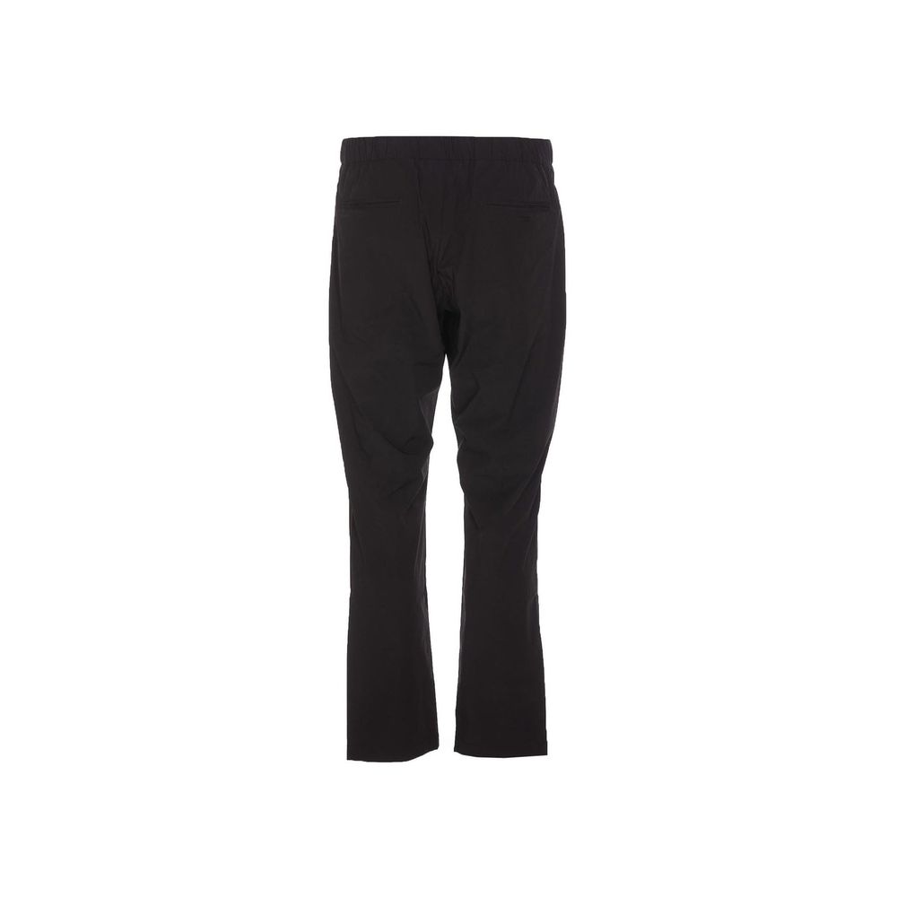 Herno Black Elastane Athletic Pants