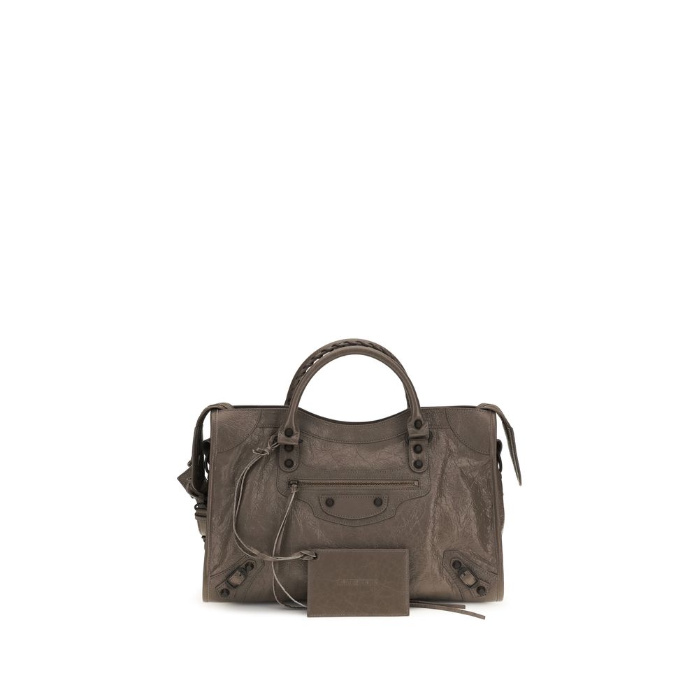 Balenciaga Bicolor Lamb Ovis Aries Aries Shoulder Bag