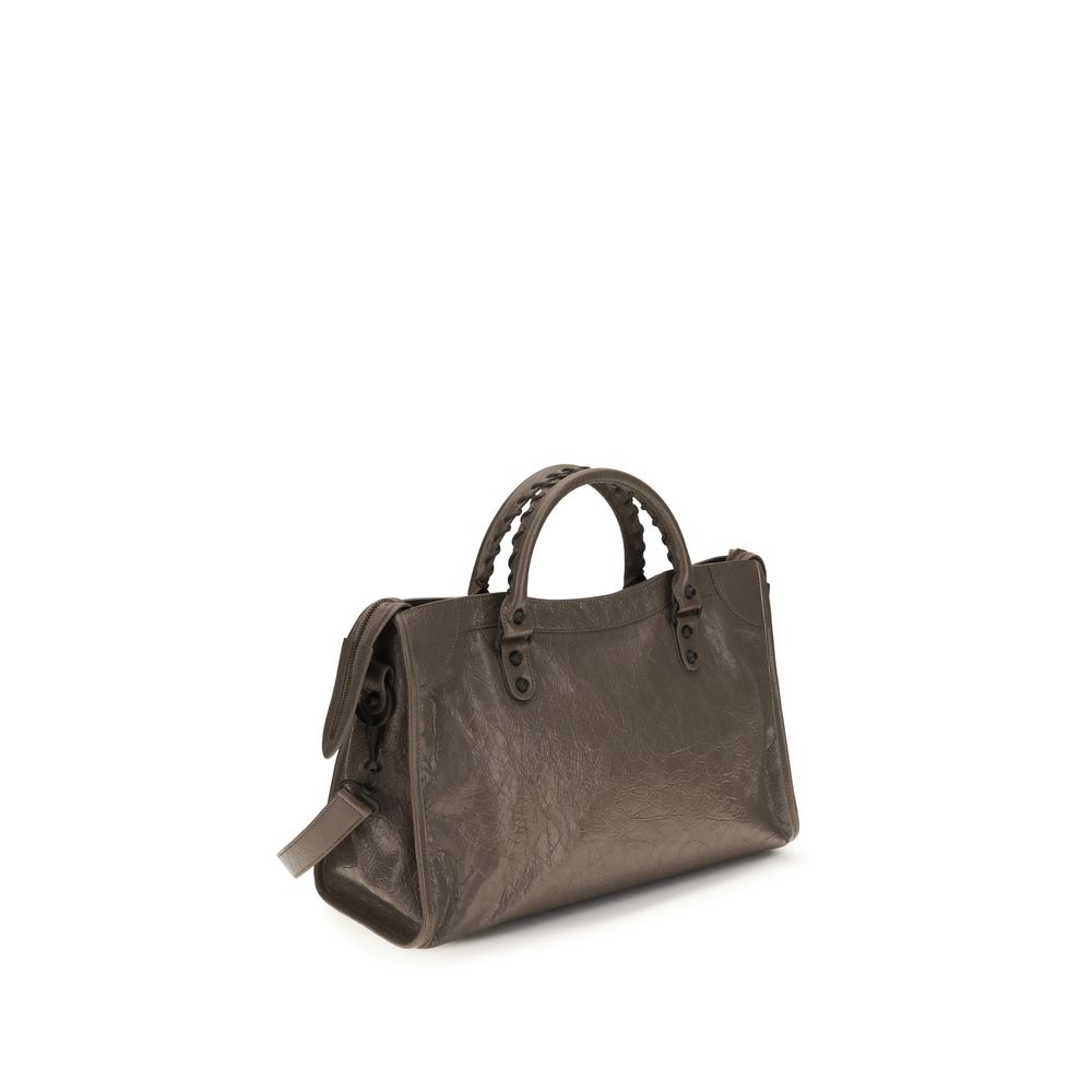 Balenciaga Bicolor Lamb Ovis Aries Aries Shoulder Bag
