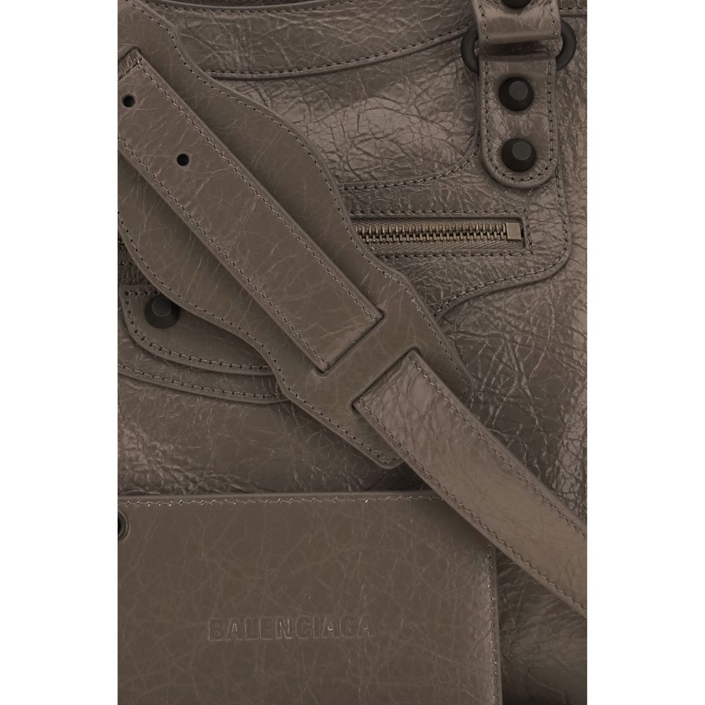 Balenciaga Bicolor Lamb Ovis Aries Aries Shoulder Bag