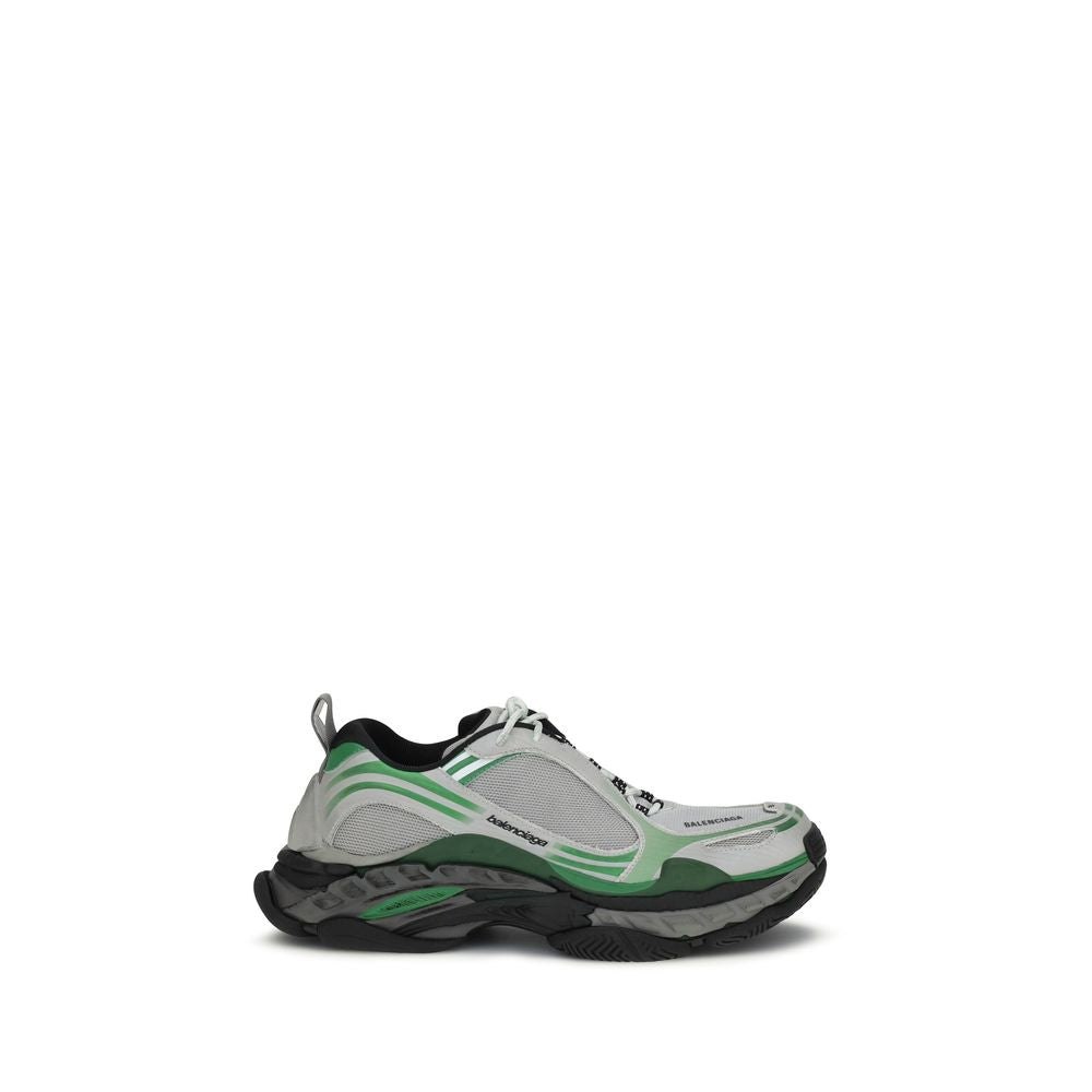 Balenciaga Gray Polyester Athletic Sneakers
