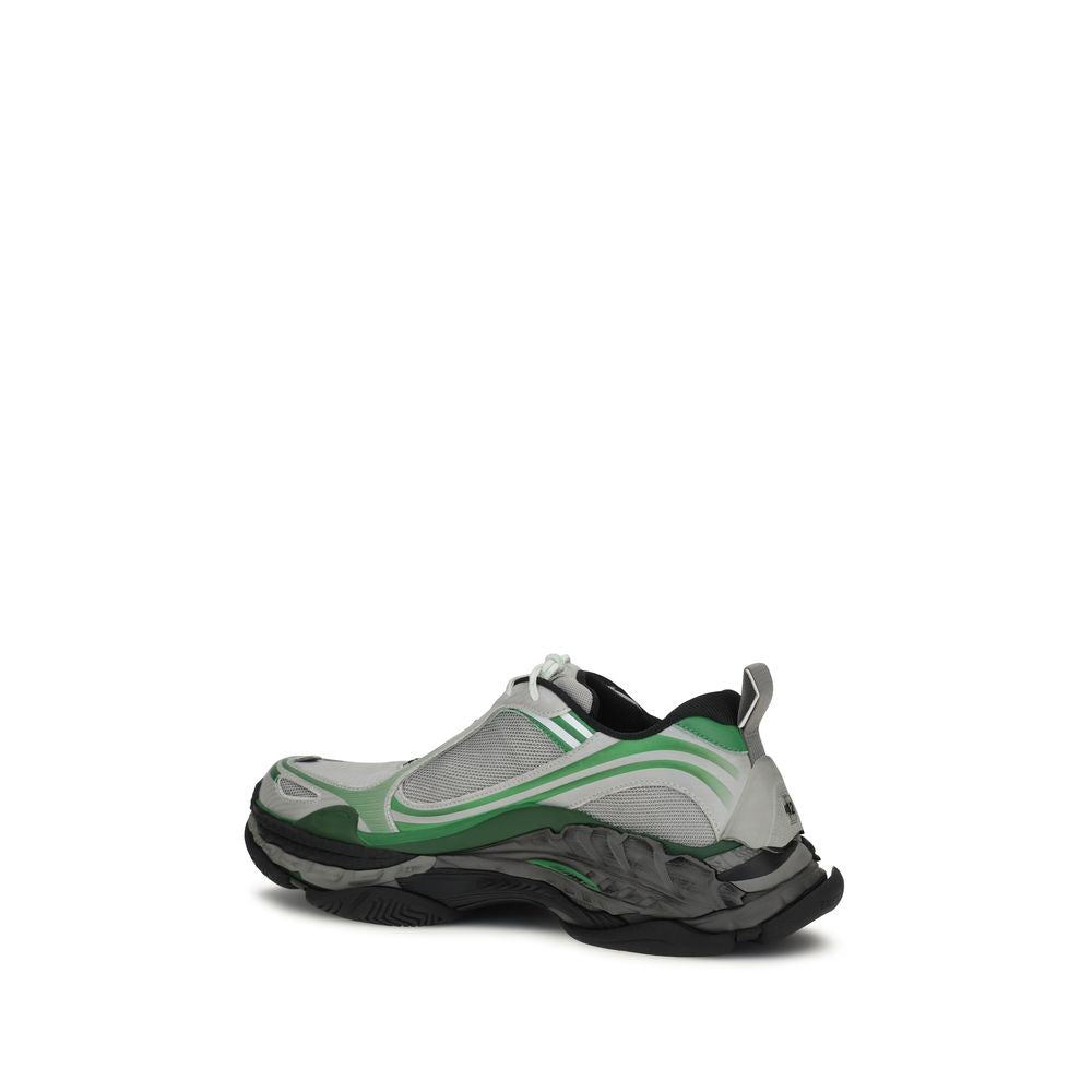Balenciaga Gray Polyester Athletic Sneakers