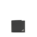 Prada Black Calf Leather Bos Taurus Wallet