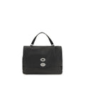 Zanellato Black Calf Leather Bos Taurus Handbag