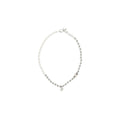 Alexander McQueen White Brass Necklace