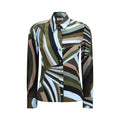 Emilio Pucci Multicolor Viscose Pattern Shirt
