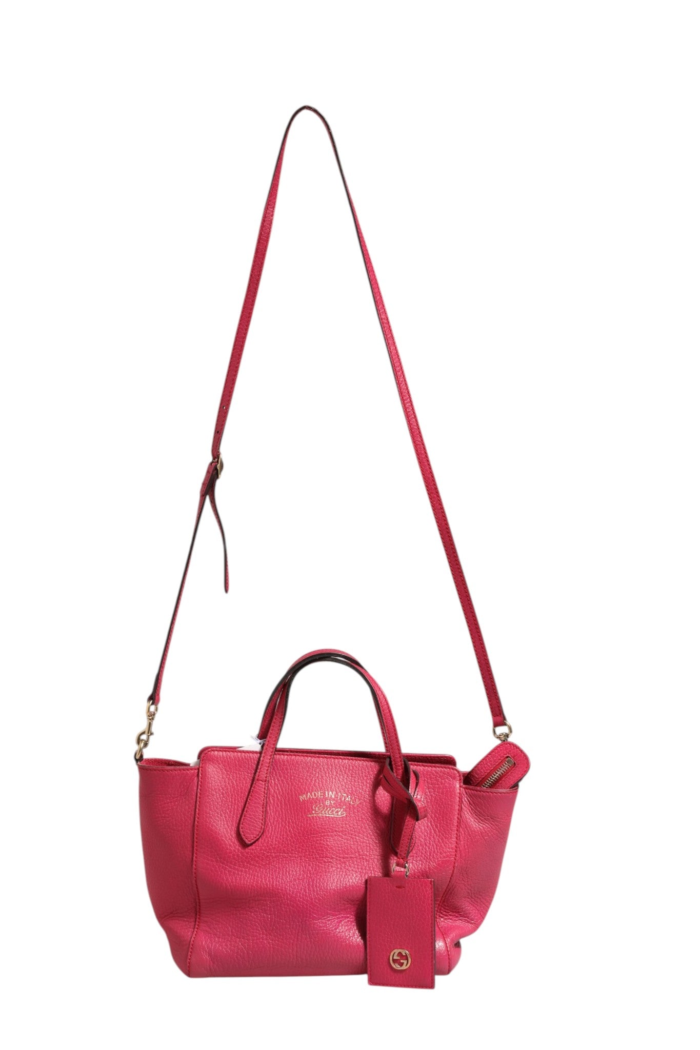 Gucci Swing Leather 2Way Tote Bag