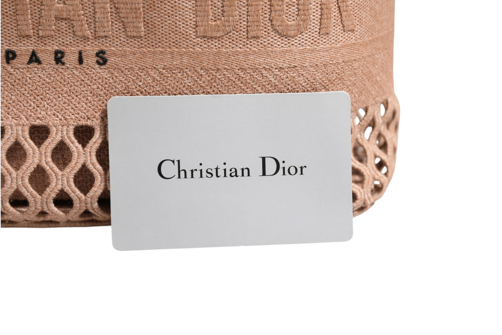 Christian Dior Mesh Embroidered Dior travel Vanity Case