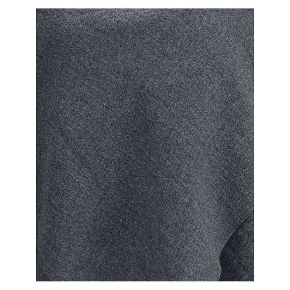 Darkpark Gray Wool Dress Shirt