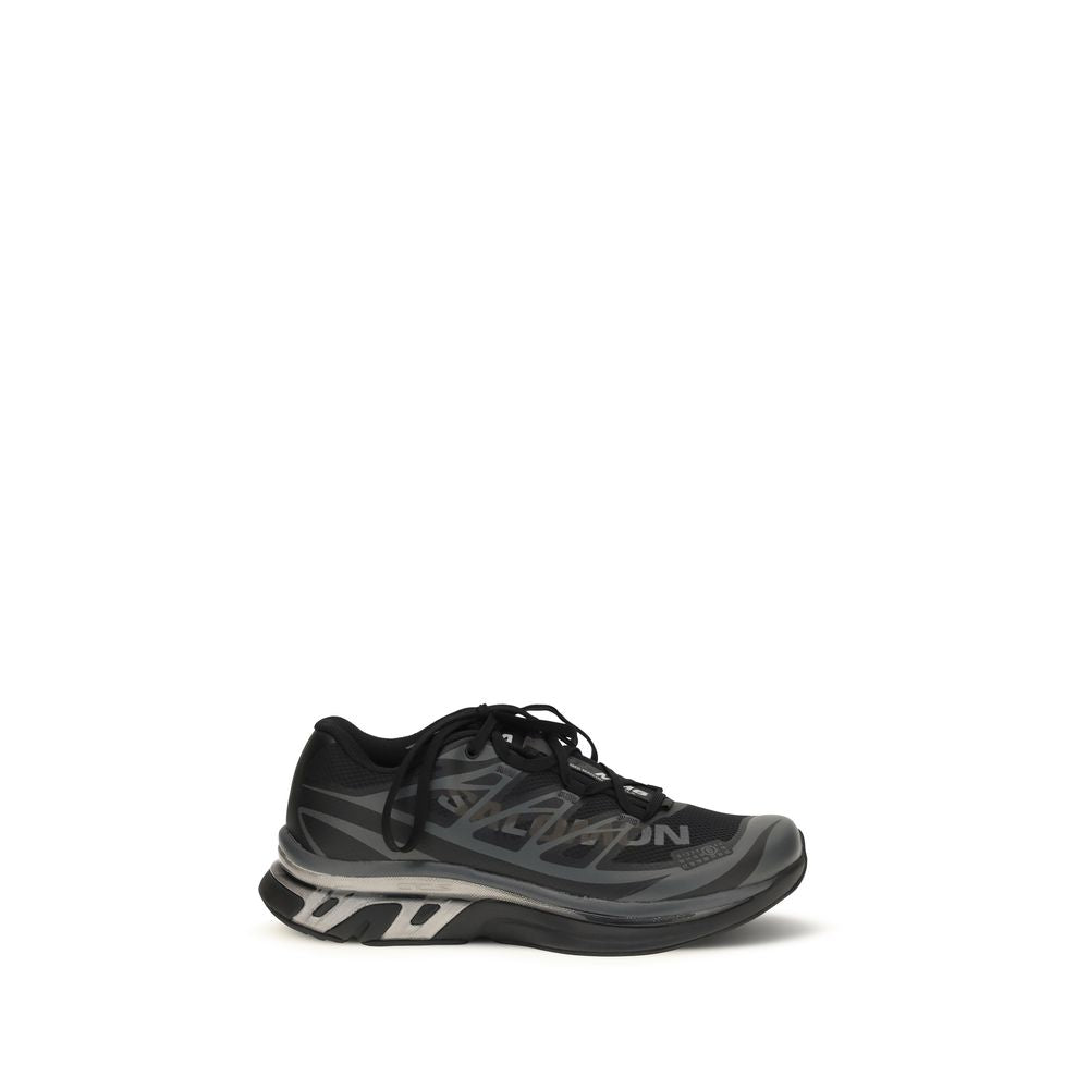MM6 Black Polyamide Athletic Sneakers