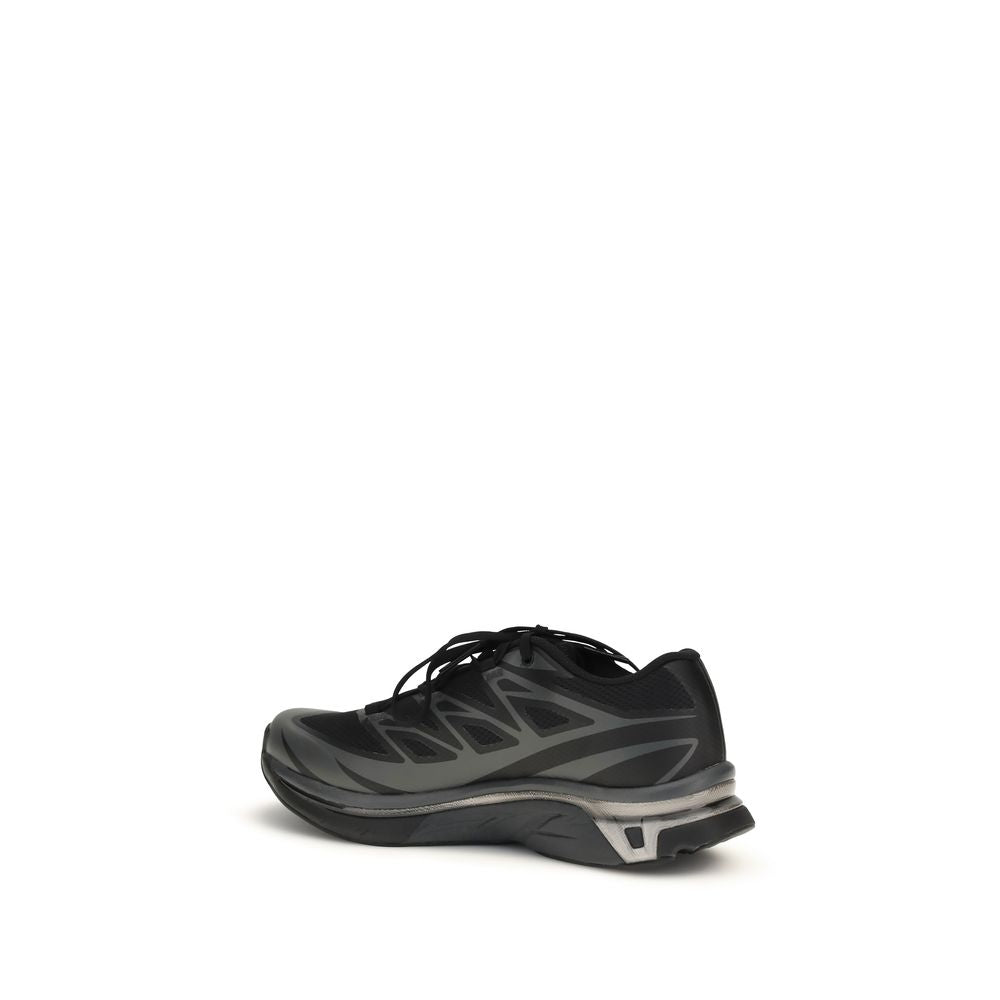 MM6 Black Polyamide Athletic Sneakers