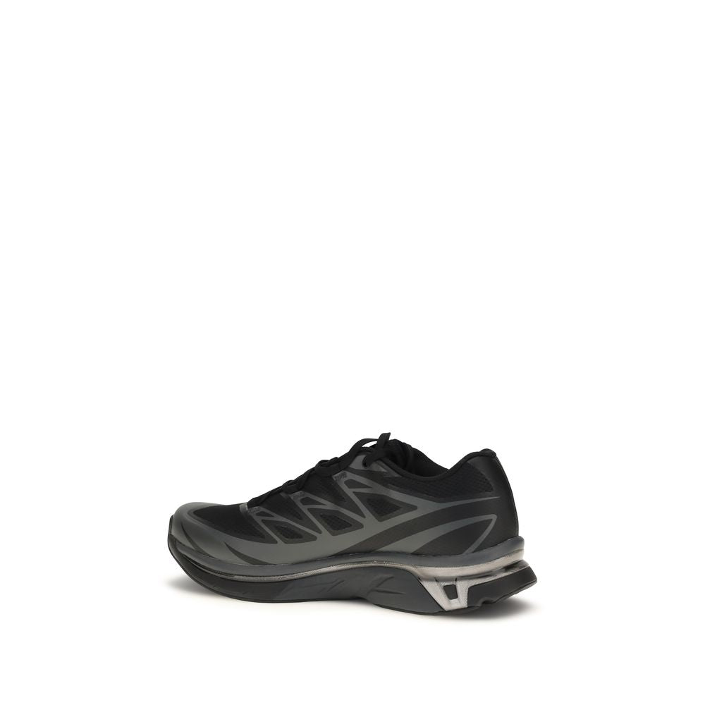 MM6 Black Polyamide Athletic Sneakers
