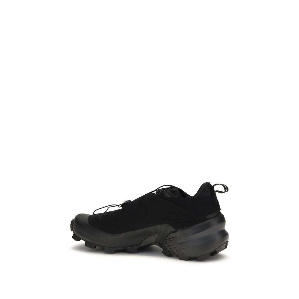 MM6 Black Polyester Athletic Sneakers