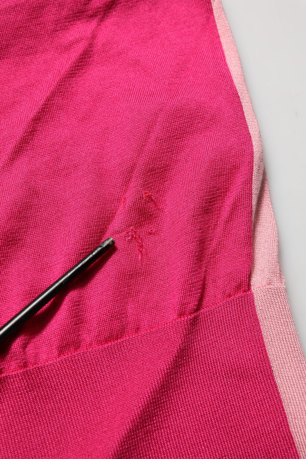 Dolce & Gabbana Pink Short Sleeves Buttoned Ascot Collar Top