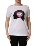 Dolce & Gabbana White D&G WE LOVE JAPAN Print Cotton T-shirt