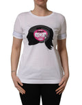 Dolce & Gabbana White D&G WE LOVE JAPAN Print Cotton T-shirt