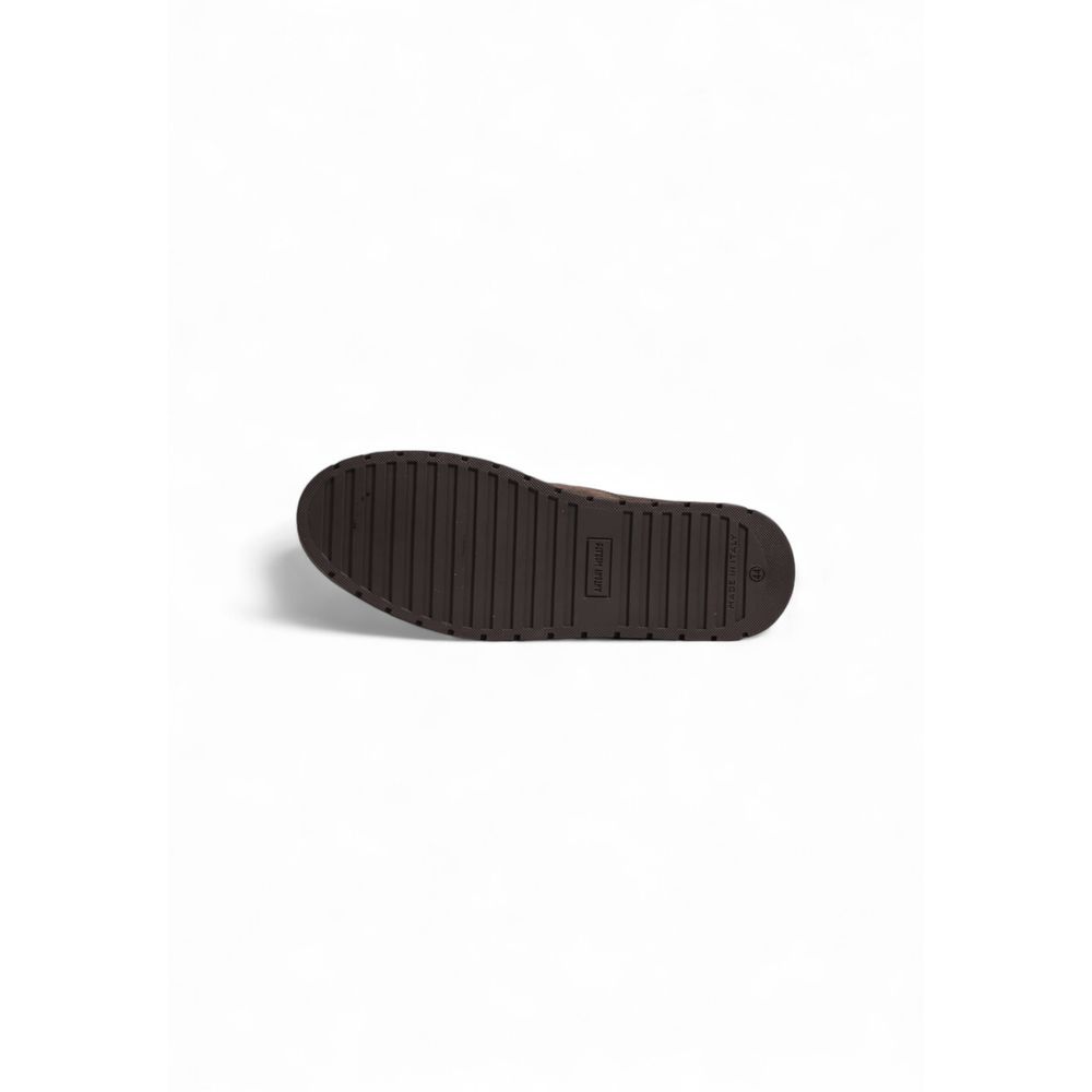 Antony Morato Gray Suede Leather Chelsea Boots