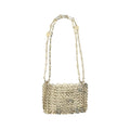 Rabanne Bicolor Brass Shoulder Bag