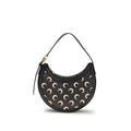 Marine Serre Black Pvc Shoulder Bag