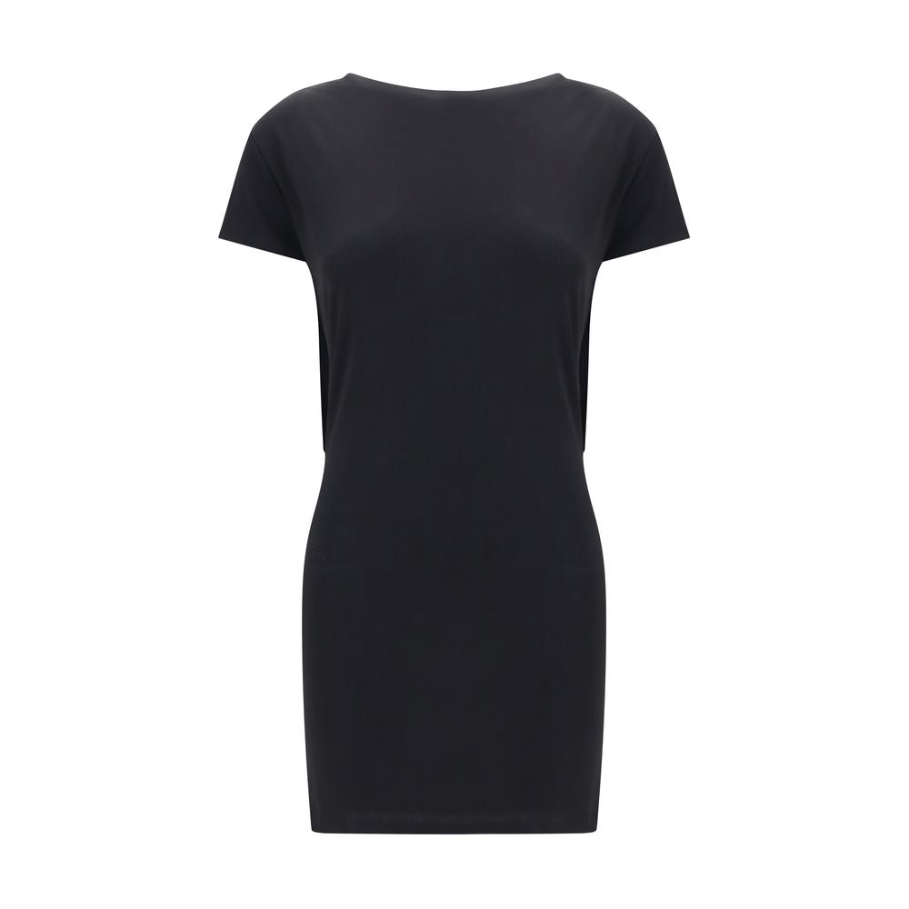 Jacquemus Black Viscose Cocktail Dress