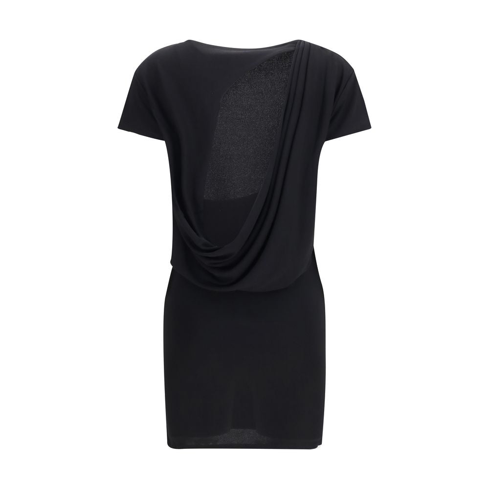 Jacquemus Black Viscose Cocktail Dress
