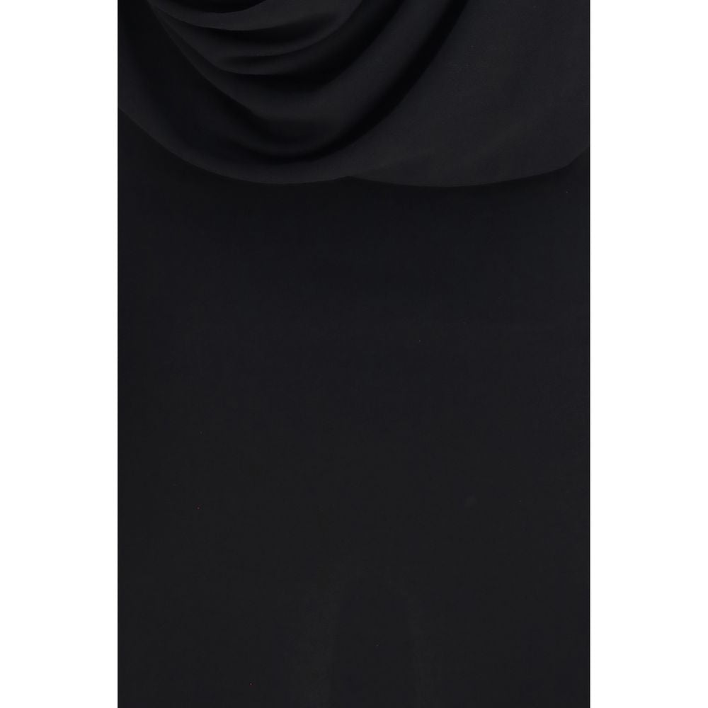 Jacquemus Black Viscose Cocktail Dress