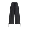 Kenzo Black Polyester Casual Pants