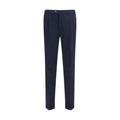 Brunello Cucinelli Black Cotton Chino Pants