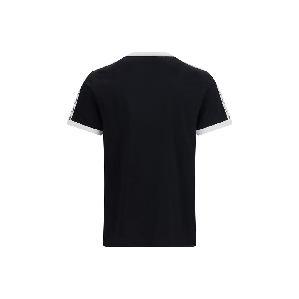 Fred Perry Black Cotton T-Shirt