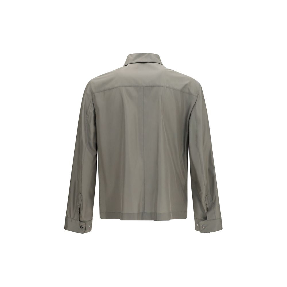Brunello Cucinelli Bicolor Silk Jacket