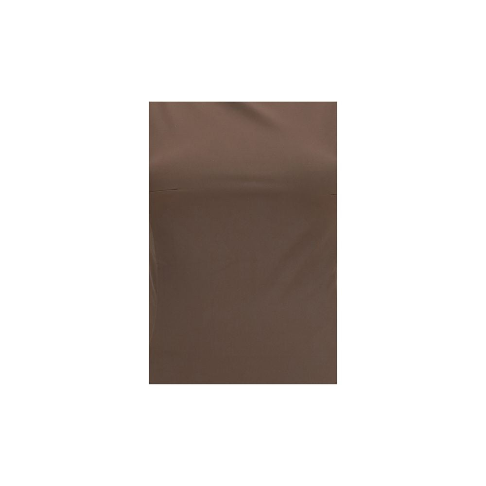Jacquemus Brown Polyamide One-Piece Swimsuit