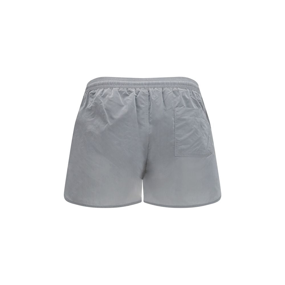 Jacquemus Gray Polyamide Bermuda Shorts