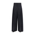 Brunello Cucinelli Black Cotton Casual Pants