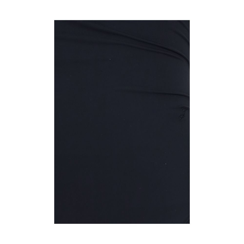 Jacquemus Black Polyamide One-Piece Swimsuit