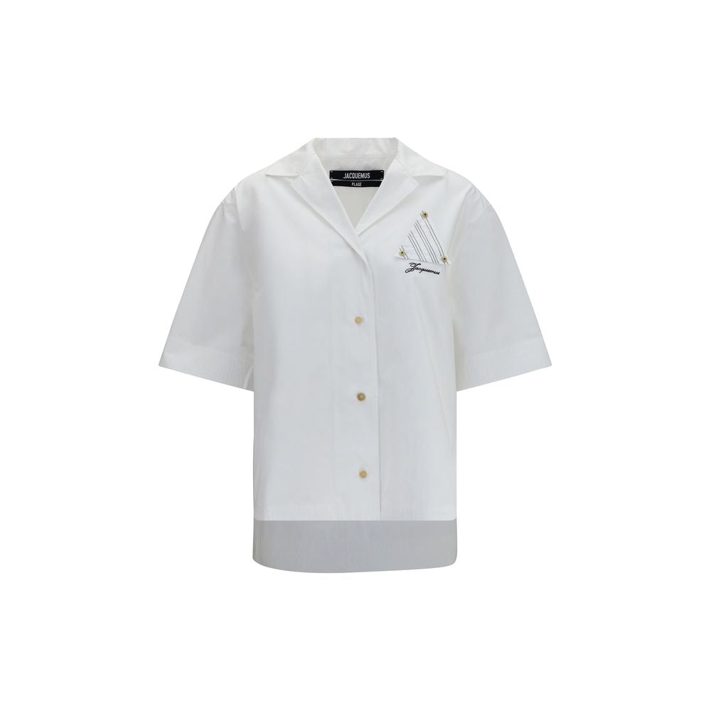 Jacquemus White Cotton Shirt