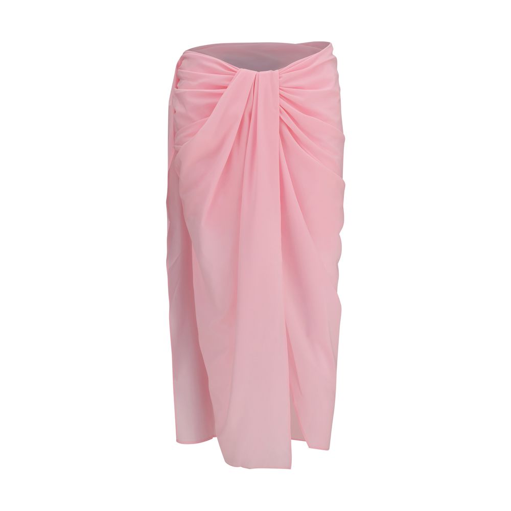 Jacquemus Multicolor Polyester Midi Skirt