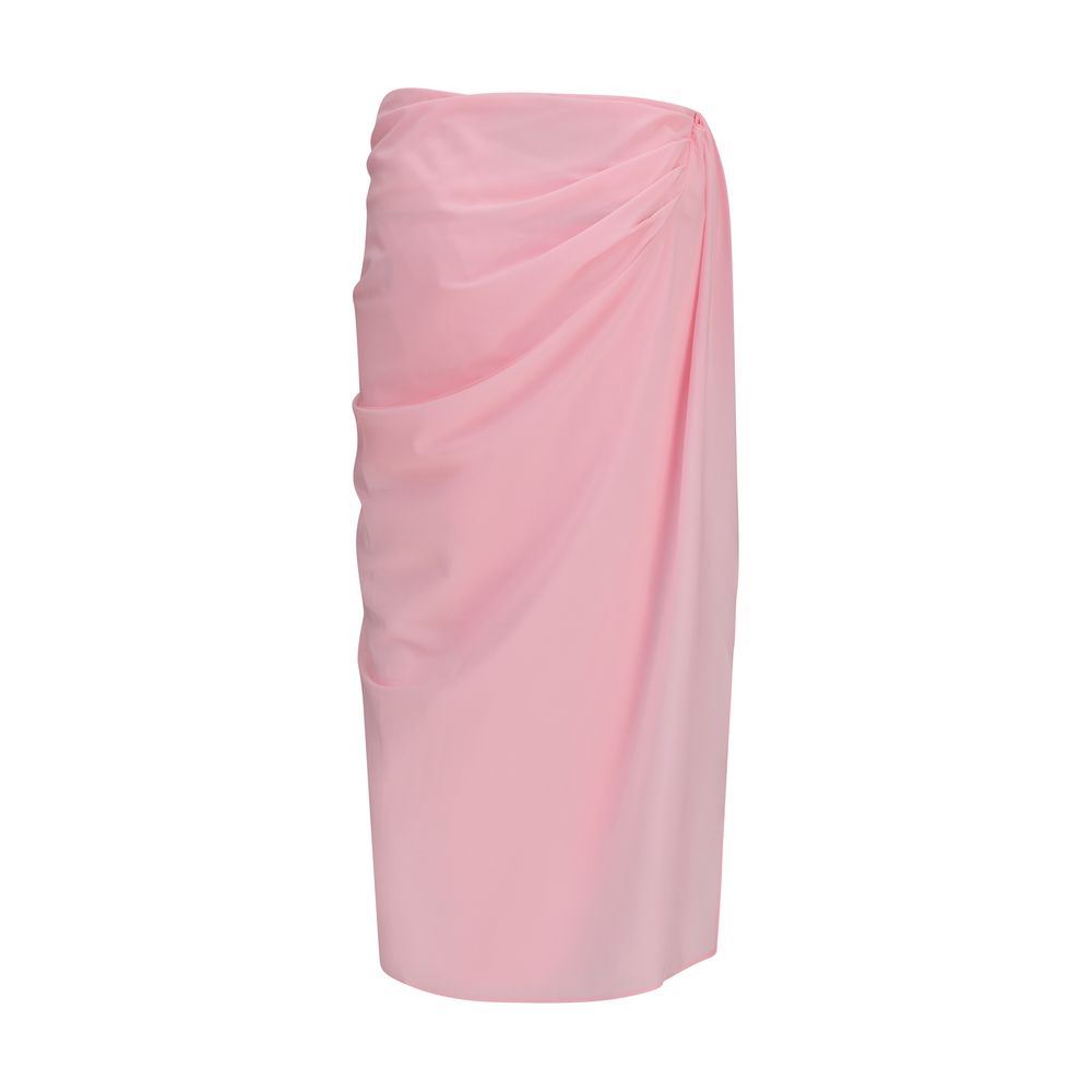 Jacquemus Multicolor Polyester Midi Skirt