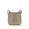Tory Burch Beige Calf Leather Bos Taurus Shoulder Bag