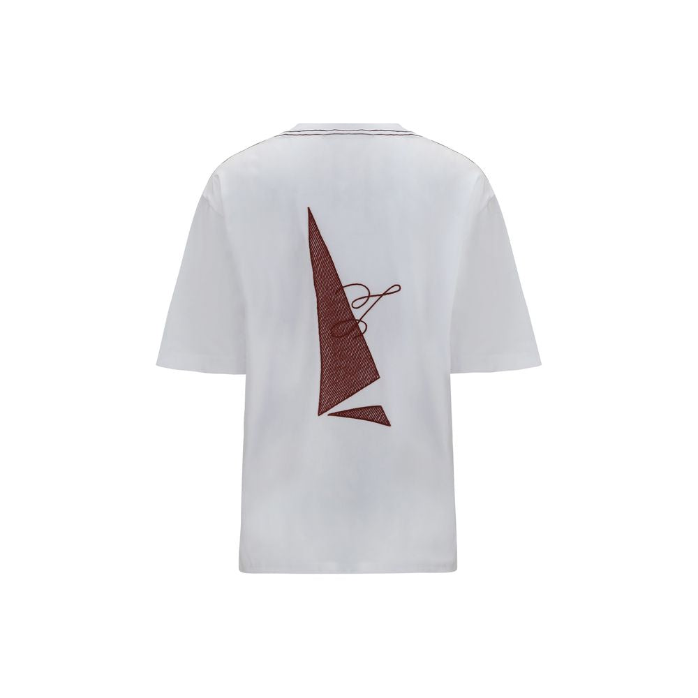 Jacquemus White Cotton T-Shirt